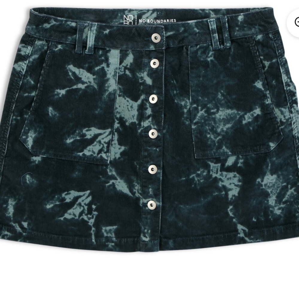 No boundaries corduroy skirt